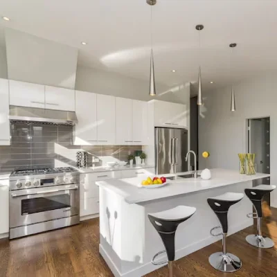 renovacion completa de cocina con nueva distribucion en los negrales